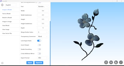 Free online PNG to STL conversion tool gallery image