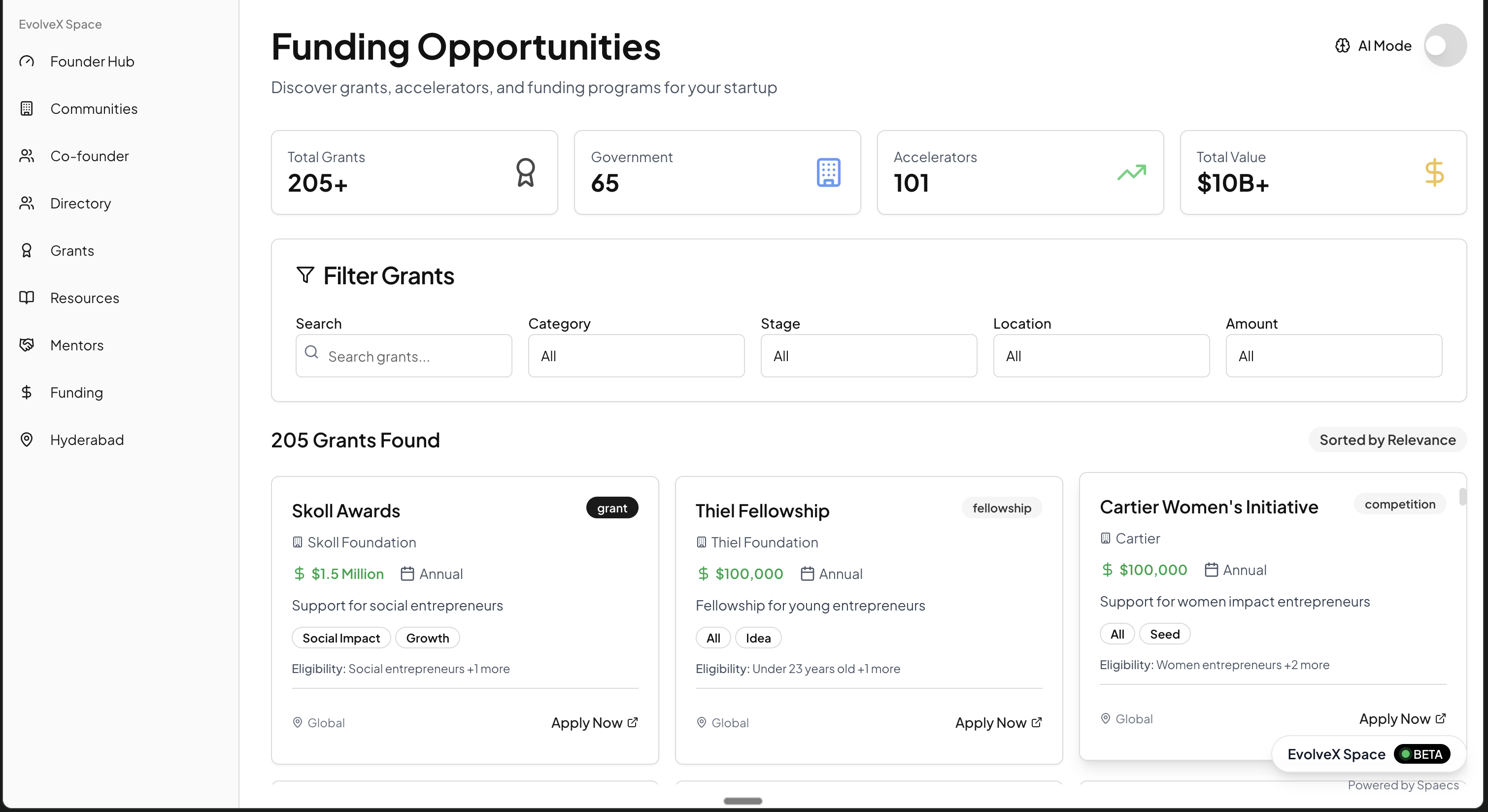 EvolveX Space for Founders gallery image