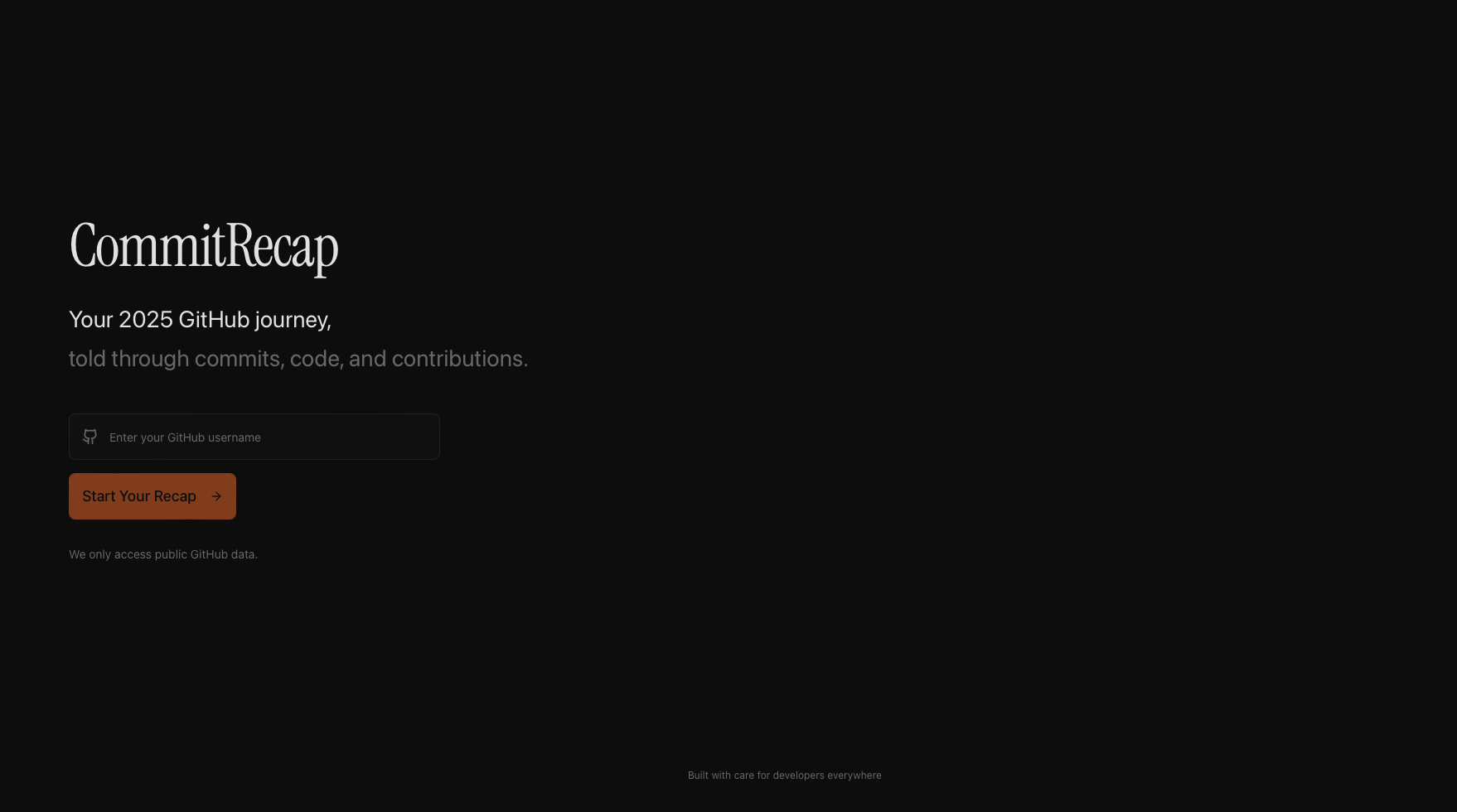 CommitRecap gallery image