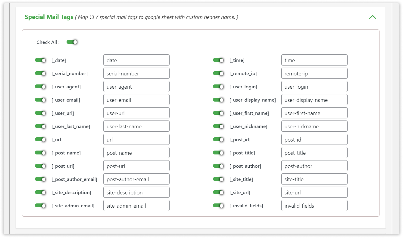 CF7 Google Sheet Connector for WordPress media 6