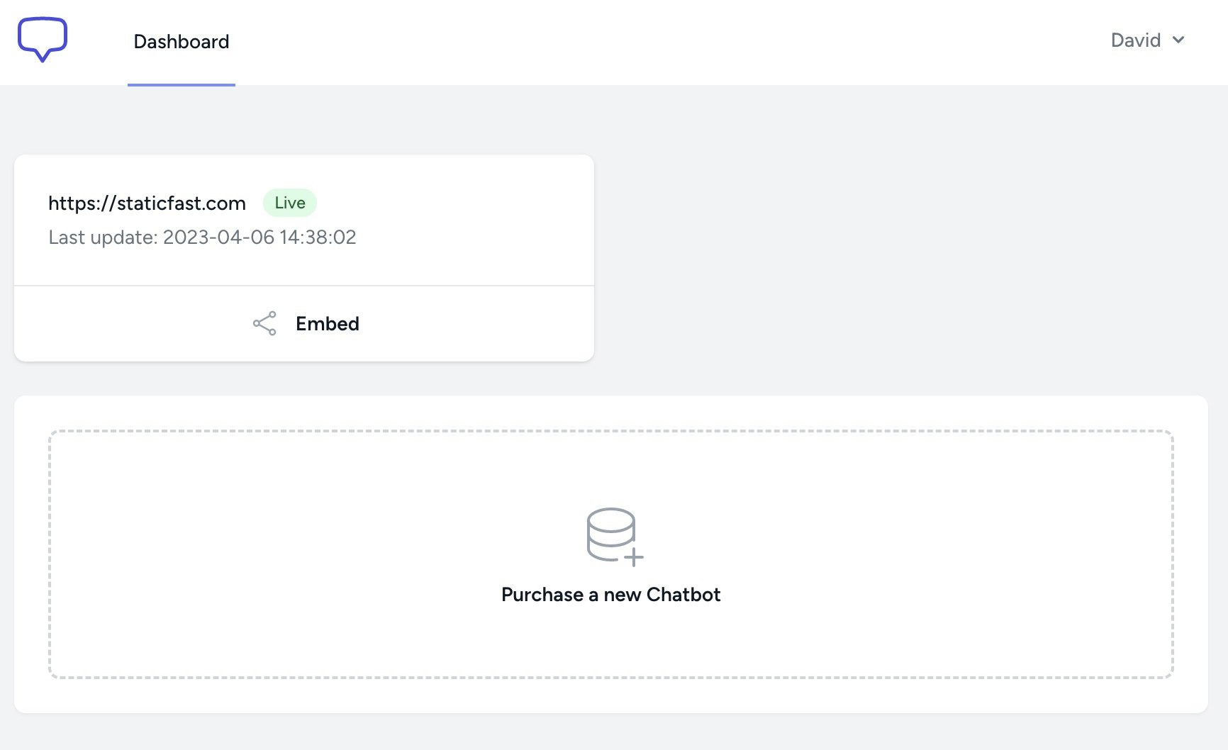 Mídia 2 de Chatwizard - Chatgpt personalizado para o seu site ou documento