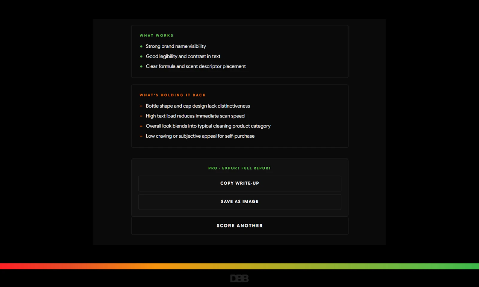DBB Score screenshot 6
