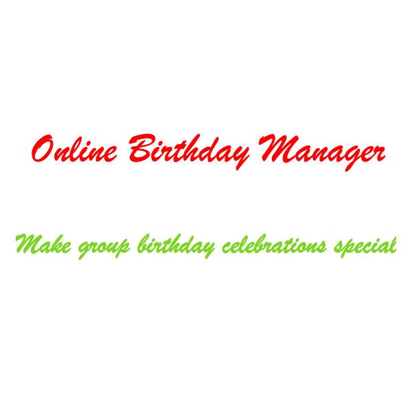 Online Birthday Manager gallery image
