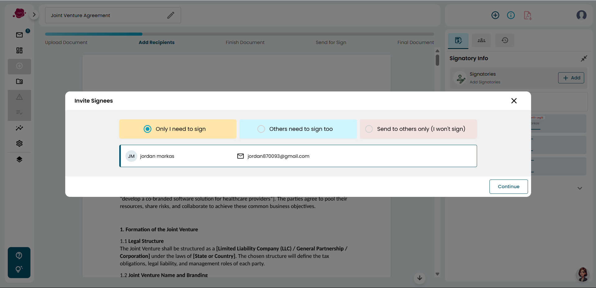 Média Signature électronique de confiance en ligne - SEULES ESIGNATURES AI du monde avec un suivi de documents proactif 4
