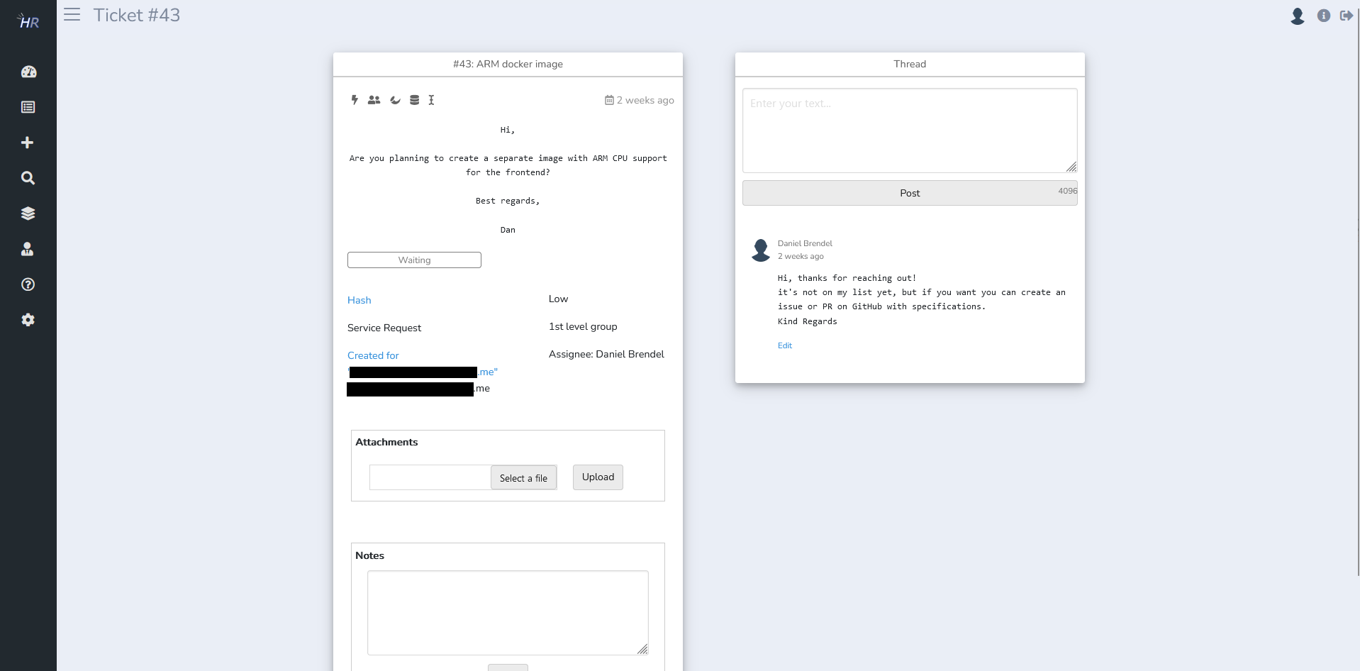 Helprealm - El sistema de entradas de soporte de SaaS gratuito media 4