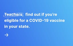 COVID-19 Vaccine Tracker for Teachers media 1