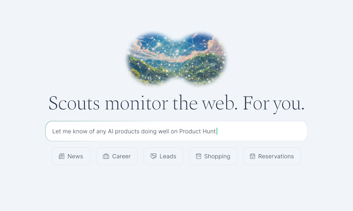 Scouts by Yutori产品图