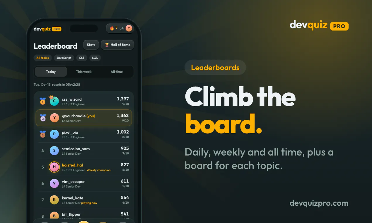 DevQuiz Pro gallery image