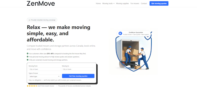 Zenmove screenshot 2