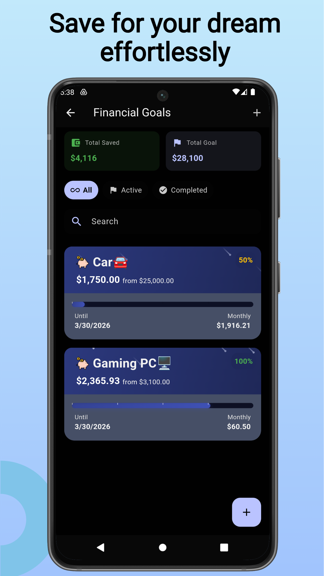 Money Manager - Track expenses, set financial goals, manage debts media 3