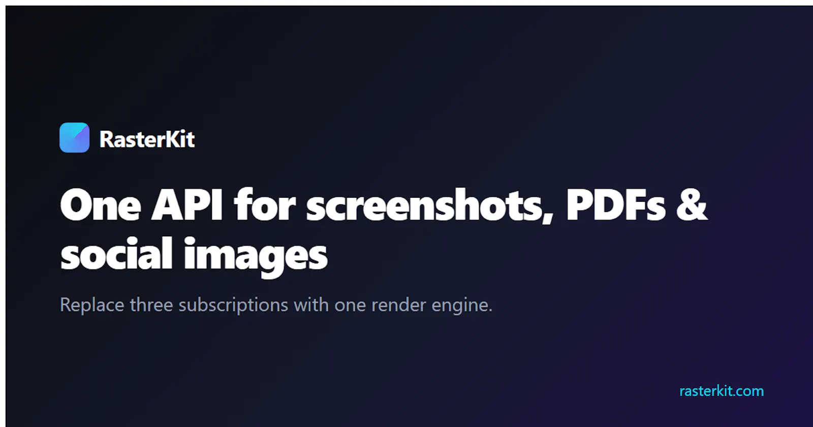RasterKit screenshot 1