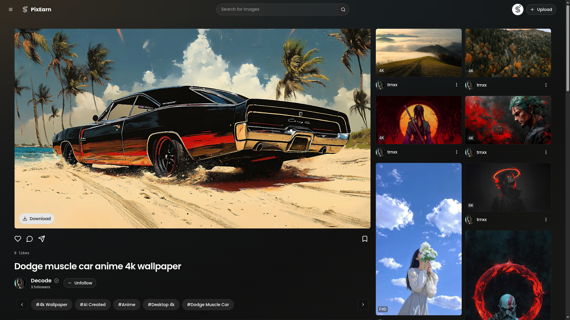 PixEarn gallery image