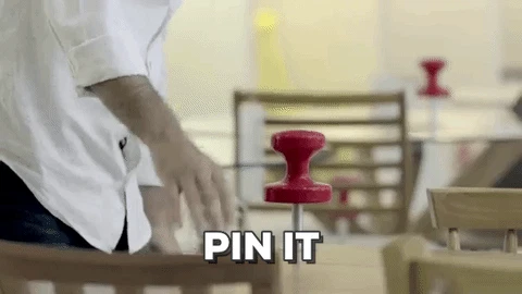 Pinlist - Instore Pinterest Pins