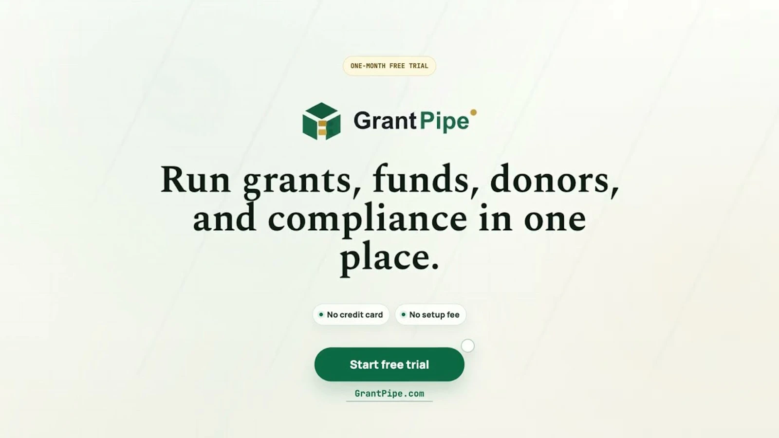 GrantPipe screenshot 1 (video preview)