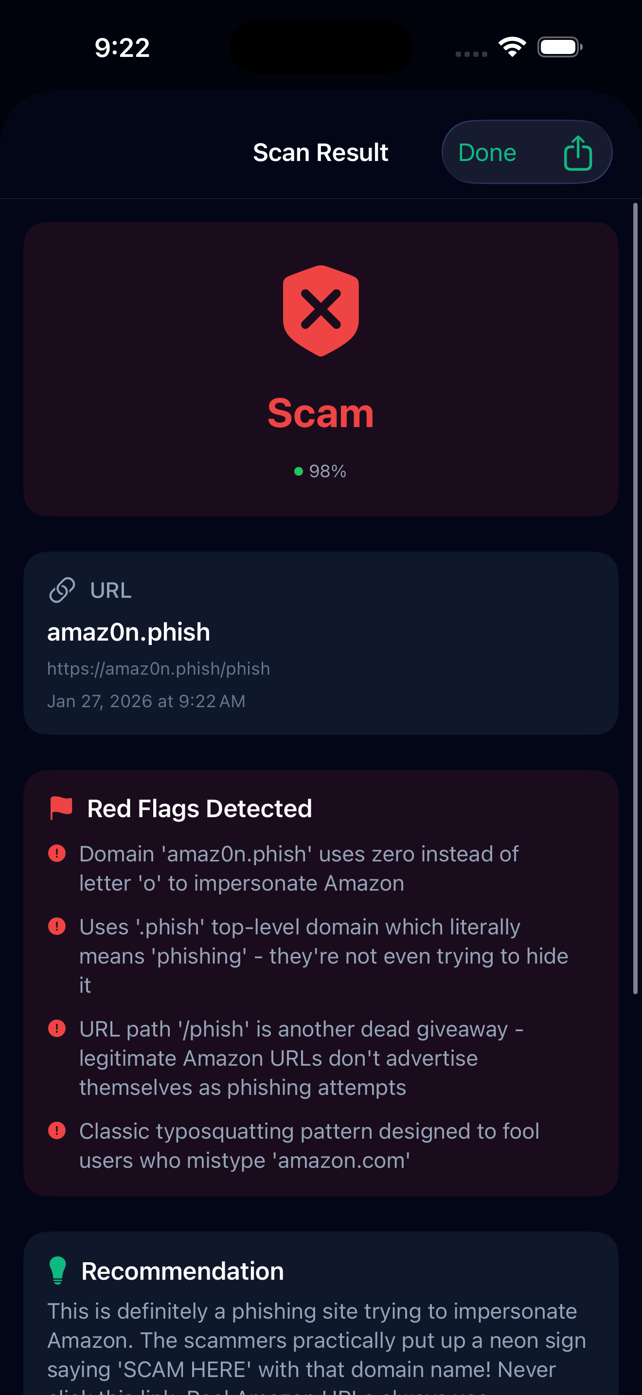 SketchyScan - Screenshot 2 showing product features and functionality