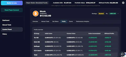 BitPanel — Crypto Trading Platform gallery image