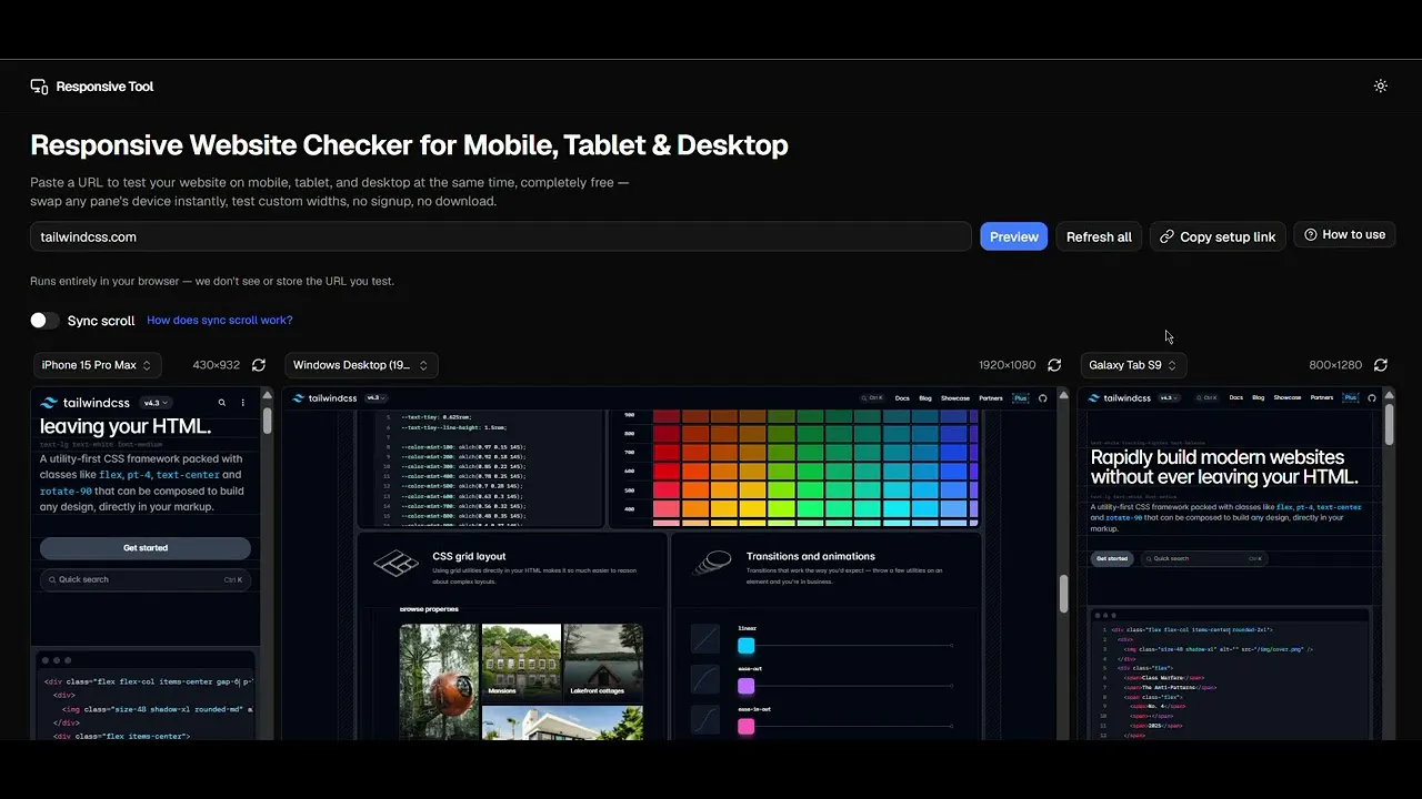 Responsive Tool gallery image