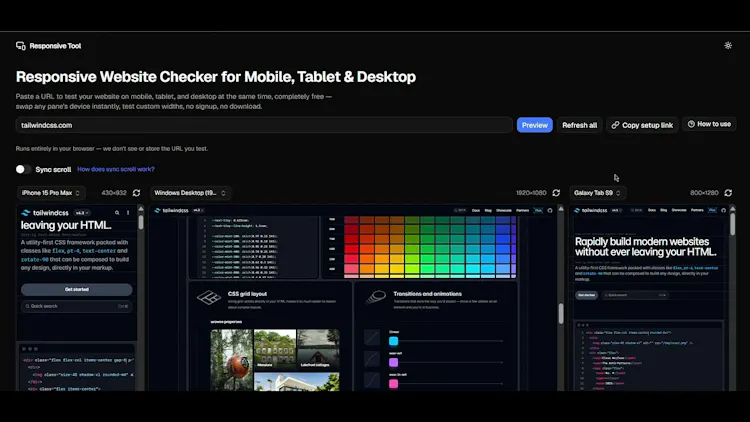 Responsive Tool