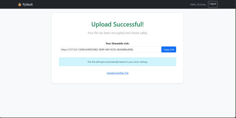 PyVault - Screenshot 3 showing product features and functionality