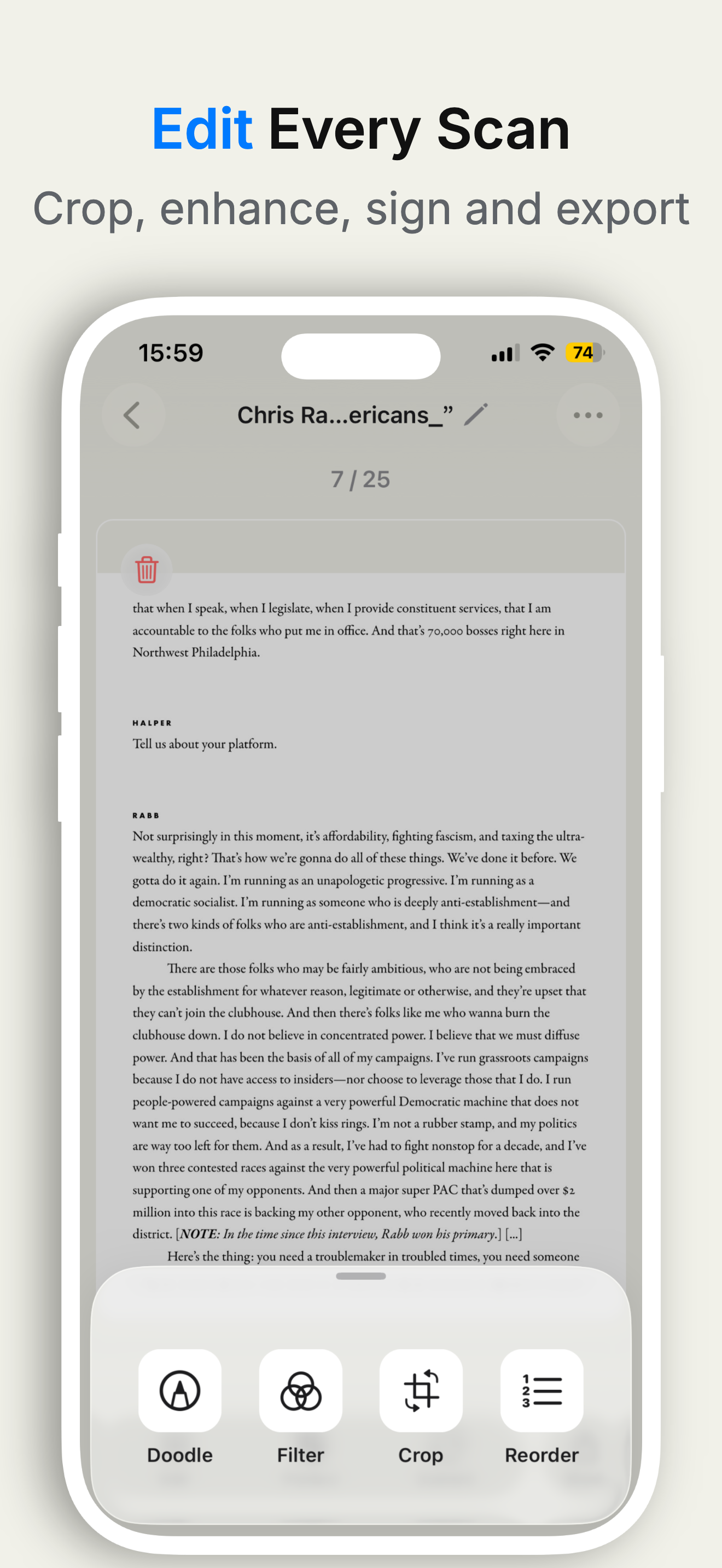SnapScan: PDF Scanner & OCR gallery image