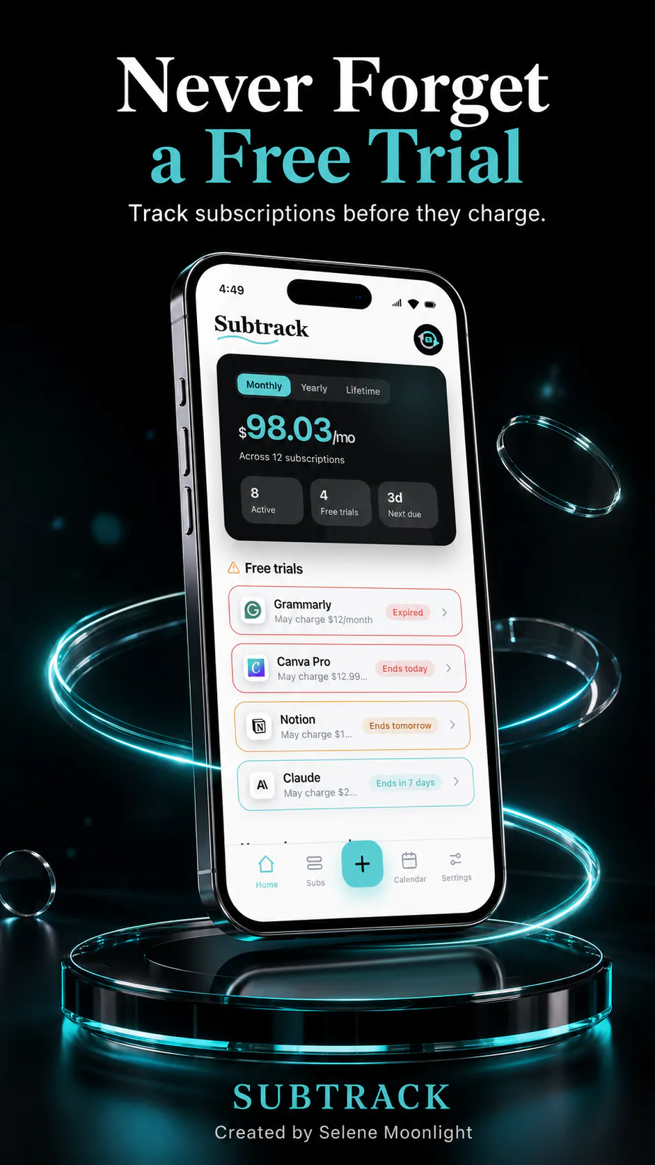 SubTrack Simple gallery image