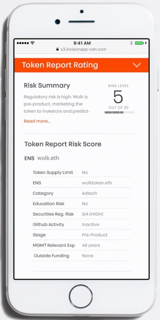 Token Report: Real-time ICO Tracker gallery image