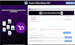 Yahoo Backup Tool image