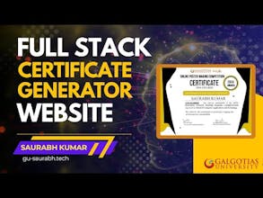 Certificate Generator Website gallery image