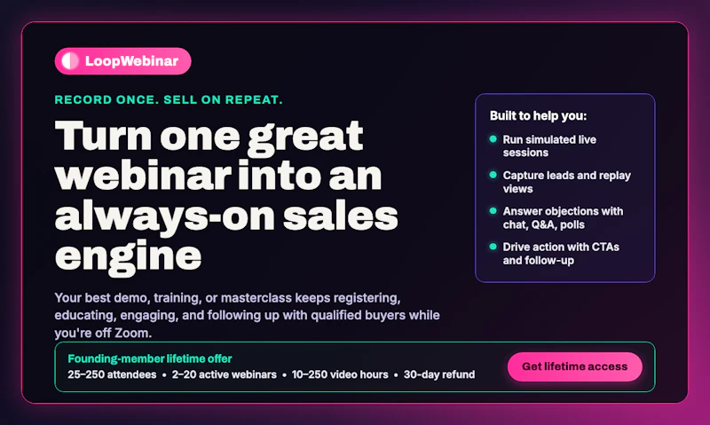 LoopWebinar screenshot 2