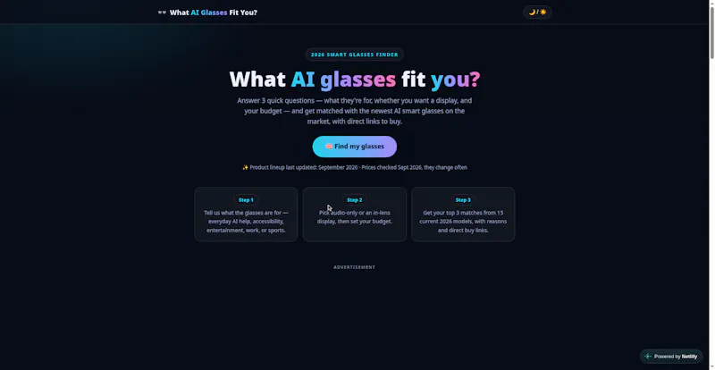 AI Smart Glasses Finder screenshot 4