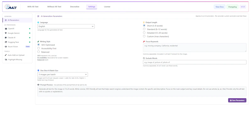 Image Alt Text Pro screenshot 2