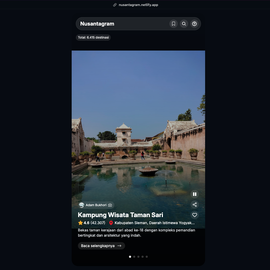 Nusantagram - インドネシアのランダムなクールな場所を見つけてくださいメディア2