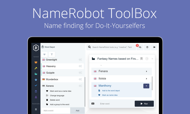 NameRobot Toolbox Image