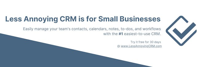 Less Annoying CRM gallery image