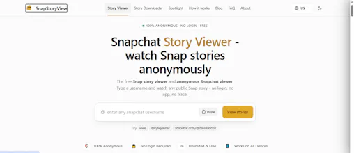 SnapStoryView gallery image