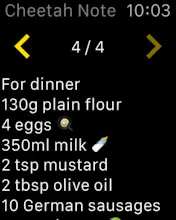 Cheetah Note - Watch & Widget Note gallery image