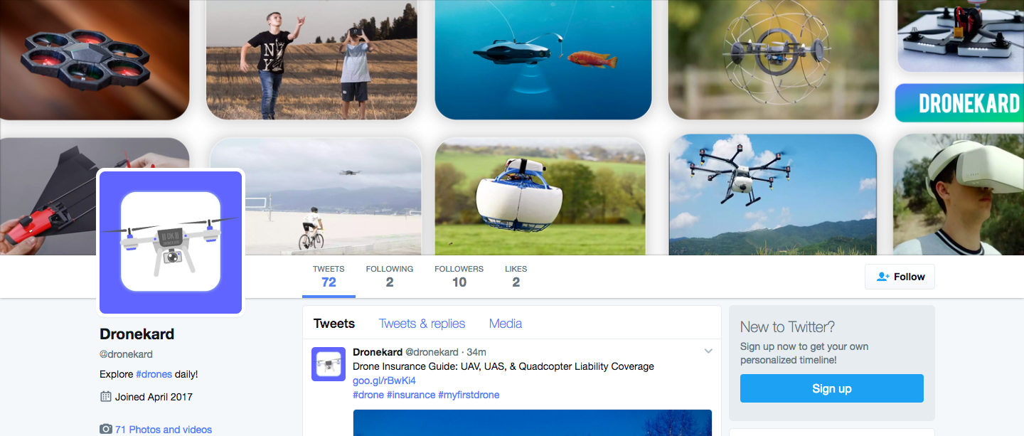 Dronekard gallery image