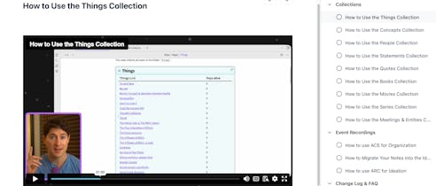 Representación visual de una lista de verificación en Ideaverse Pro con tareas completadas, que indica las capacidades de gestión de tareas del producto para mantenerse organizado.