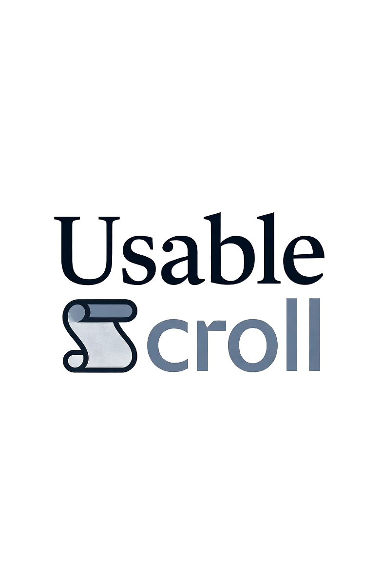 Usable Scroll  logo