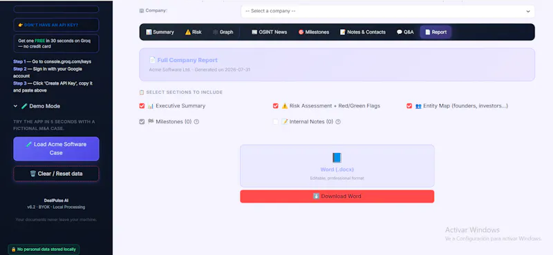 DealPulse AI by Pulse AI Studio screenshot 5