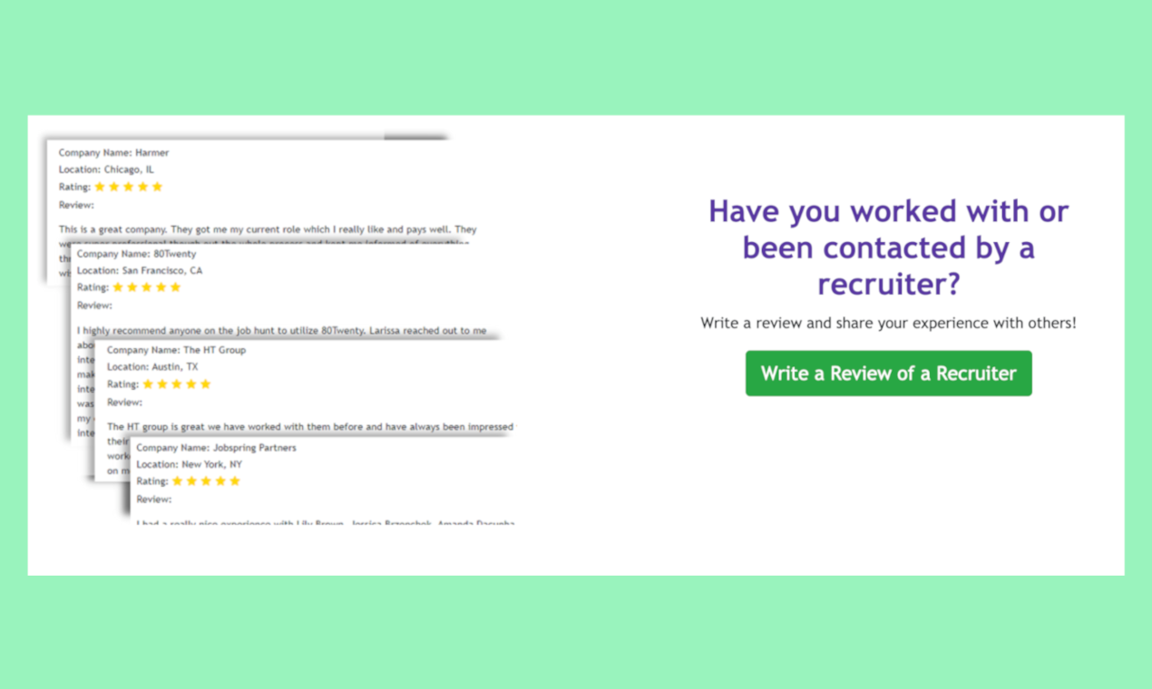 Tech Recruiter Ratings gallery image