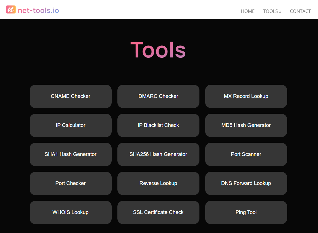 Net-Tools.io gallery image