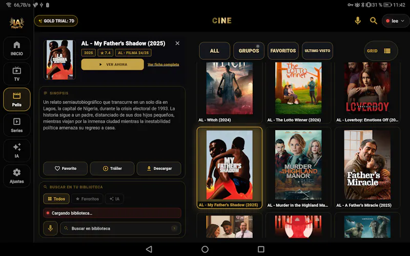 IA Player TV Gold screenshot 2