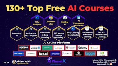 130+ Top Free AI Courses List gallery image