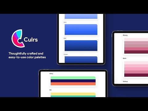 startuptile Culrs-Browse premium 500+ handcurated color palettes