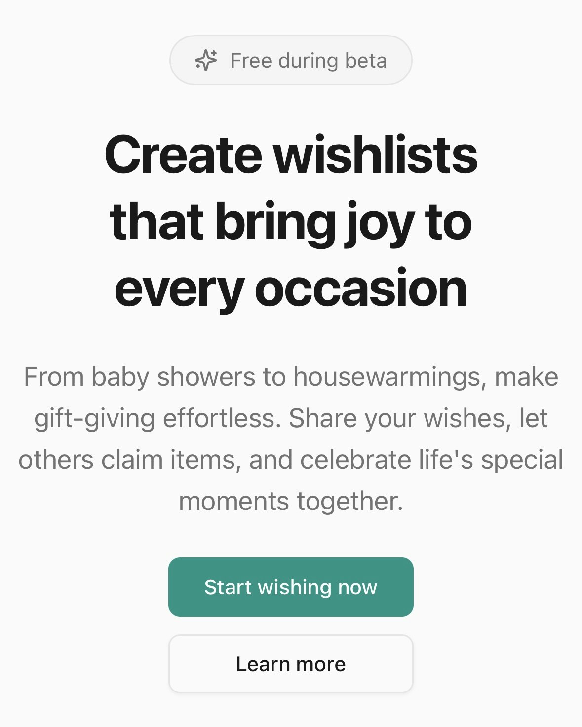 What I Actually Want