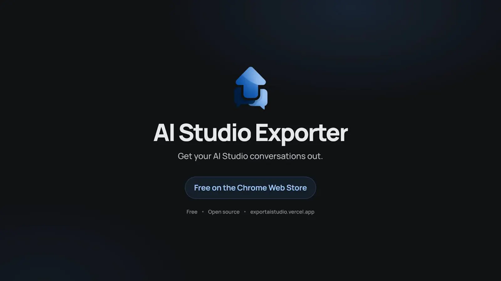 AI Studio Exporter screenshot 1 (video preview)