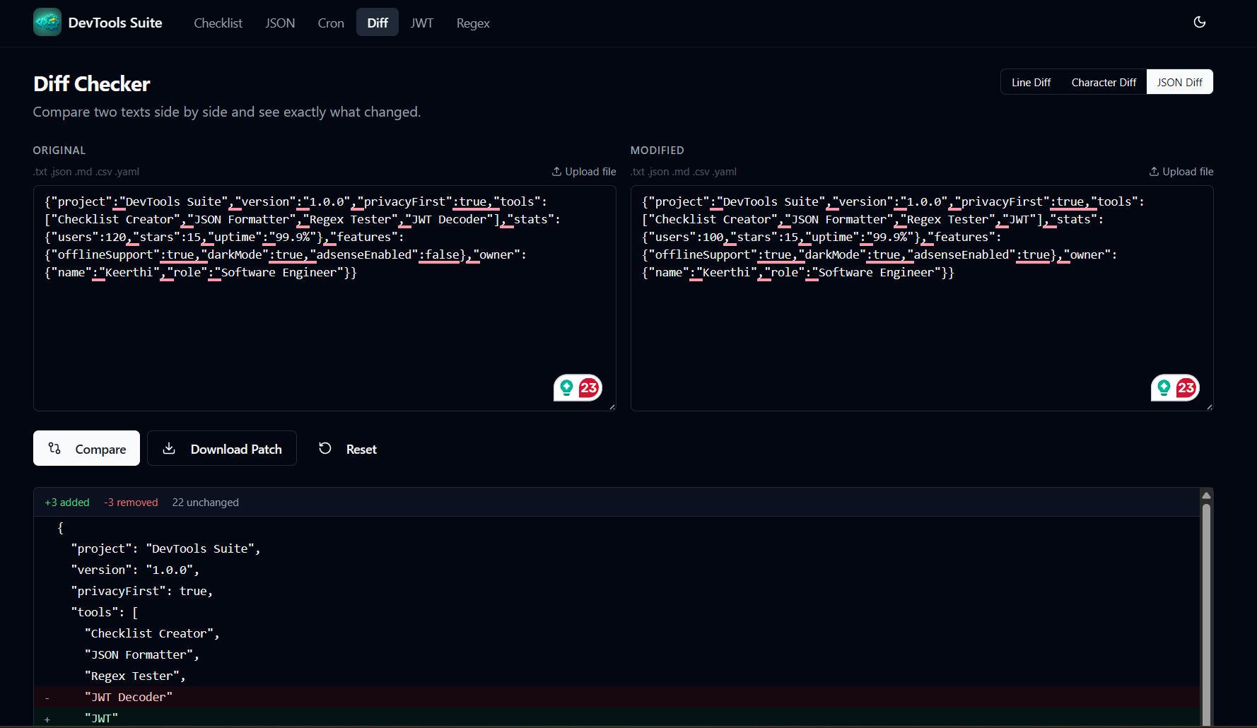 DevTools Suite gallery image