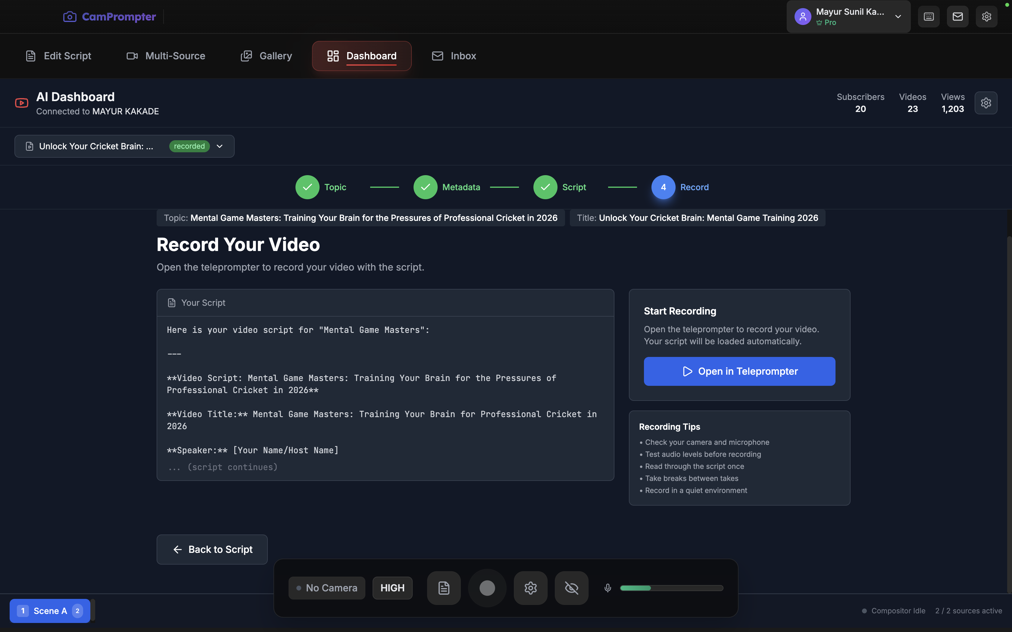 CamPrompter gallery image