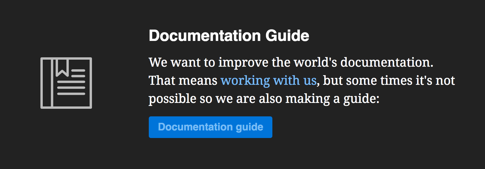 Documentation Agency gallery image